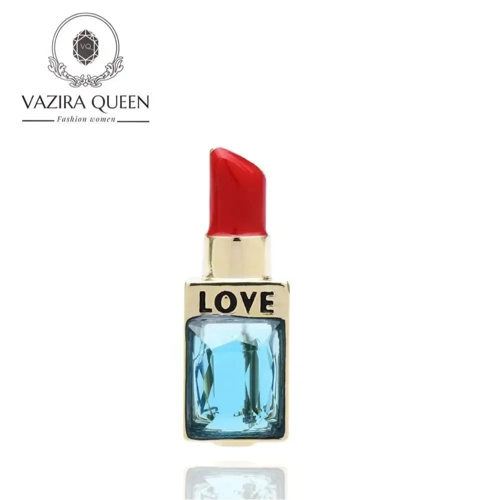 VQ Lipstick Brooch